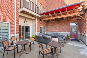 Outdoor terrace and grill