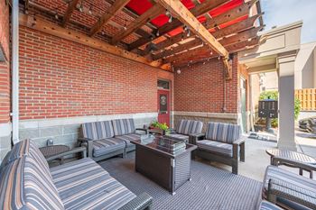 Outdoor terrace and grill