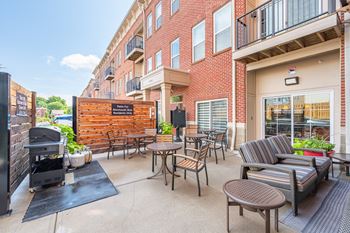 Outdoor terrace and grill