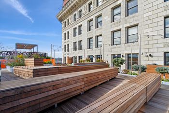 Elevated outdoor living with a picturesque sundeck
