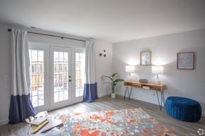 Cincinnati townhouse for rent - Living Room With Expansive Window at Galbraith Pointe Apartments and Townhomes*, Ohio