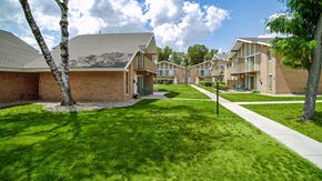 Toledo townhouse for rent - our apartments showcase a beautiful lawn