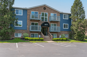 Batavia apartment for rent - our apartments offer a parking lot in front of the building  at Timber Glen Apartments, Ohio, 45103