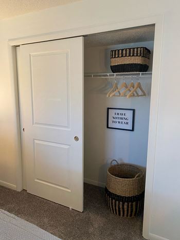 Ginormous closet space