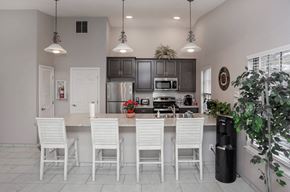 Indianapolis apartment for rent - Island Kitchen at Crooked Creek, Indiana