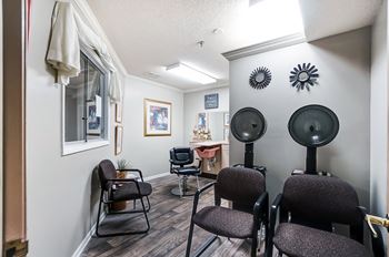 Resident hair salon