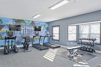 24-Hour multi-level cardio and weightlifting center