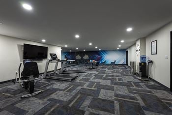 Modern fitness center