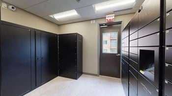 Black lockers