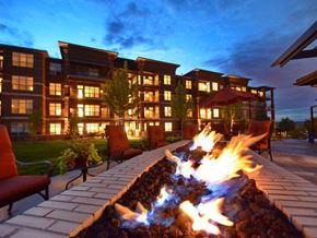 Englewood apartment for rent - fireplace