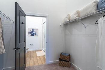 Spacious closets