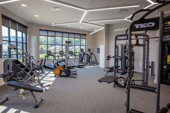 24-Hour athletic club with cardio studio