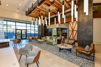 Clubroom resident lounge