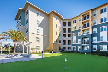 Ourcommunity- waterfront putting green