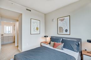 Seattle apartment for rent - Spacious bedrooms that accommodate king size beds