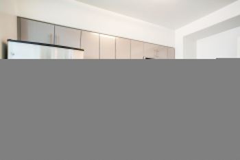 Tiled kitchen backsplash