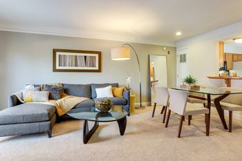 Modelhomes-living room and dining room