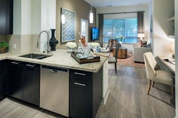 Open layout apartments