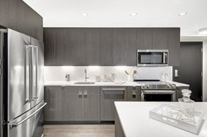 Seattle apartment for rent - Fully-Equipped Kitchen with Stainless Steel Appliances at Stratus, Seattle, 98121