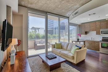 Modelhomes-modern living rooms with spacious balconies