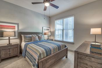 Modelhomes-spacious, carpeted bedrooms