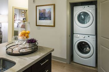 Modelhomes-washer/dryer
