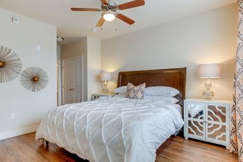 Modelhomes-large comfortable bedroom