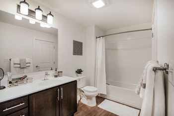 Custom look bathroom