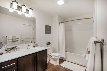Spa inspired bathroom