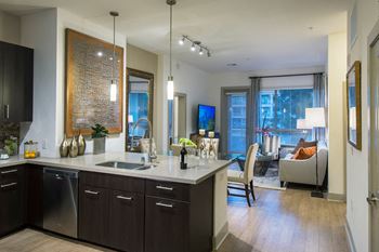 Modelhomes-gourmet kitchens with stainless steel appliances