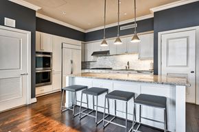 Washington apartment for rent - Kitchen island at The Woodley, 2700 Woodley Road, NW, 20008