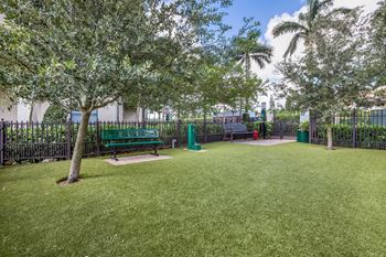 Amenities-pet-friendly apartments with bark park