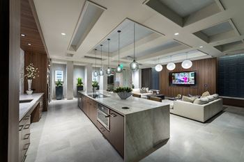 Resident lounge space