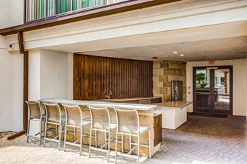 Outdoor kitchen cabana