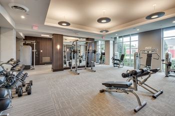 Amenities-expansive fitness center
