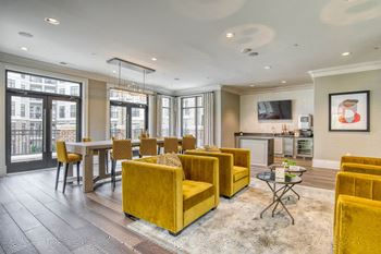 Complimentary coffee bar