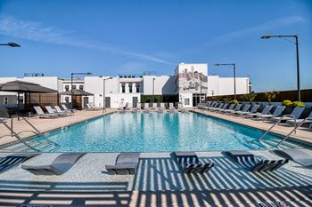 Amenities-upscale lap and lounge swimming pools with cabana
