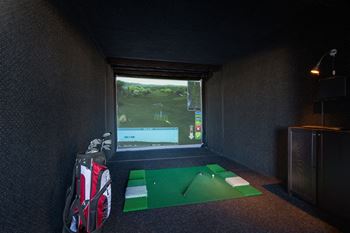 Amenities-golf simulator