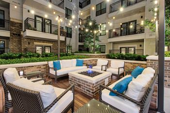 Fire pit and seating
