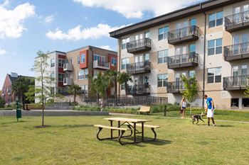 Amenities-pet-friendly community with large dog park