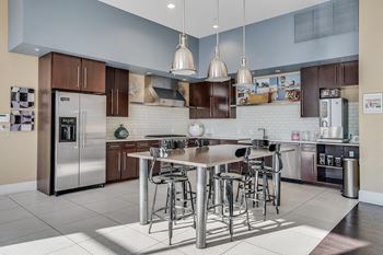 Amenities-clubroom with a fully equipped kitchen