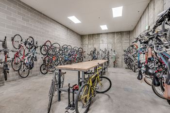 Amenities-indoor bike storage