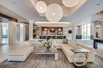 Amenities-resident social lounge