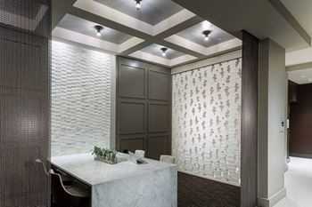Clubhouse seating space