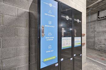 Laundry lockers