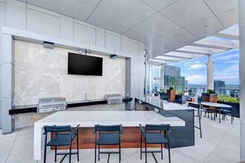 Amenities-outdoor grilling pavilion