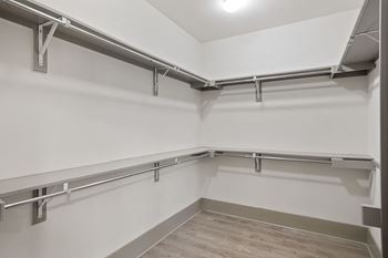 Walk-in closets*