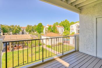 Private patios/balconies with additional storage
