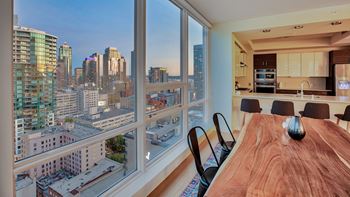 Nearly floor-to-ceiling windows for incredible views