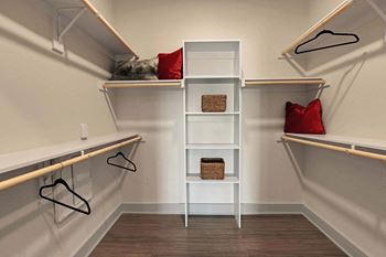Spacious closet